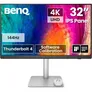 BenQ PD3226G 31.5 Zoll 4K (UHD) IPS Profi Monitor 144 Hz 16:9 DP/HDMI/TB4 PD90W/USB-C
