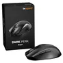 be quiet! Dark Perk Ergo Schwarz – Kabellose Ergonomische Gaming-Maus, 32.000 DPI, 8000 Hz Abtastrate, 55g