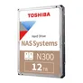 Toshiba N300 HDWG51CUZSVA 12TB 512MB 7.200rpm 3,5 Zoll SATA 6 Gbit/s Bulk