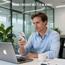 4smarts Kabelloses Ladegerät Qi2/ MagSafe-kompat 25W,1,5m weiß