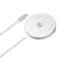4smarts Kabelloses Ladegerät Qi2/ MagSafe-kompat 25W,1,5m weiß