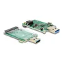 Delock Konverter USB 5 Gbps Typ-A Stecker auf mSATA full size
