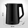 Medion Life MD12105 Wasserkocher schwarz