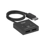 Club 3D CSV-1009 DisplayPort™ 2-in-1 Bi-directional Switch 8K schwarz