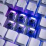 Cherry XTRFY MX 8.2 Pro TMR Weiß Gaming Tastatur, kabellos, TKL, Hot-Swap, MK CRYSTAL MAGNETIC-Switches, RGB, 2.4 Ghz, Bluetooth