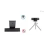 i-tec SOLOMON 500 PDAF 4K Webcam USB-C/A, Ultra-HD-4K-Auflösung, Autofokus