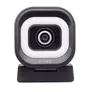 i-tec SOLOMON 700 Stream 4K Webcam USB-C/A, Ultra-HD-4K-Auflösung, Integriertes LED-Ringlicht, Autofokus