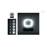 i-tec SOLOMON 700 Stream 4K Webcam USB-C/A, Ultra-HD-4K-Auflösung, Integriertes LED-Ringlicht, Autofokus