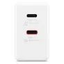 Lenovo Dual USB-C 65W GaN-Ladegerät/ Netzteil Weiß inkl. USB-C Kabel (1,5m)