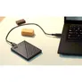 WD My Passport 5 TB 2.5 Zoll USB 3.0 Micro-B (5Gb/​s) Grau externe Festplatte HDD inkl. USB-C-Adapter