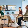 HP | Poly Studio V12 4K USB-Videobar (ohne Netzteil), Zertifiziert für Microsoft Teams und Zoom, BYOD