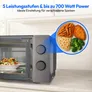 Medion LIFE® MD12211 Mikrowelle grau 700W 17L