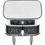 Ninja Foodi MAX AF400EUWH Dual Zone Heißluftfritteuse 9,5 L Weiß