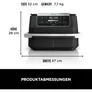Ninja AF550EU FlexDrawer Heißluftfritteuse 6,6 L