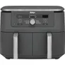 Ninja DZ400EU FlexDrawer MAX 6-in-1 Dual Zone Heißluftfritteuse 9,5 L Grau