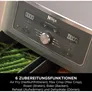 Ninja DZ400EU FlexDrawer MAX 6-in-1 Dual Zone Heißluftfritteuse 9,5 L Grau