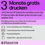 HP 924 / 4K0U3NE Original Druckerpatrone Cyan Instant Ink