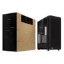 ASUS ProArt PA401 Wood Edition TG ATX Tower mit Holz Front Panel Black
