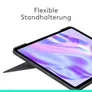 Logitech Combo Touch Grafit Tastatur-Case für iPad Pro 13 Zoll (M4/M5), Englisch US-international (QWERTY)