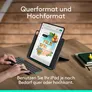 Logitech Flip Folio Tastatur-Case Grafit für iPad Air 13 Zoll (M2/M3), iPad Pro 13 Zoll (M4/M5)