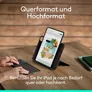 Logitech Flip Folio Tastatur-Case Grafit für iPad Air 11 Zoll (M2/M3/5.Gen), iPad Pro 11 Zoll (M4/M5)