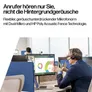 Poly Voyager 4320-M UC Schwarz Kabelloses Bluetooth-Headset, USB-C, BT700 USB-C Dongle, inkl. Ladestation
