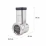 Kenwood KAX643ME Roto Lebensmittelschneider-Aufsatz