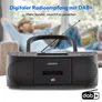MEDION® LIFE® DRX-1 Plus Boombox schwarz