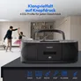 MEDION® LIFE® DRX-1 Plus Boombox schwarz
