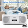 MEDION® LIFE® DRX-1 Plus Boombox weiß