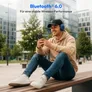 Medion LIFE HX-1 Pro Over Ear-Kopfhörer blau