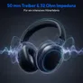 Medion LIFE HX1-Pure Over Ear-Kopfhörer schwarz