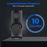 Medion LIFE HS-1 Over-Ear Funkkopfhörer schwarz