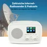 Medion LIFE Internetradio IRE-1 weiß