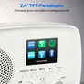 Medion LIFE Internetradio IRE-1 weiß