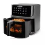 NutriBullet NBA0811DG CrispLite Vision 8 Liter Air Fryer dunkelgrau