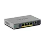 NETGEAR GS105EPP 8-Port Gigabit Ethernet Hochleistungs PoE + Plus Switch, PoE Budget 120 W, lüfterlos, Metallgehäuse