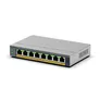 NETGEAR GS108EPP 8-Port-Gigabit-Ethernet-Hochleistungs-PoE + Smart Managed Plus-Switch, PoE Budget 123 W, lüfterlos, Metallgehäuse