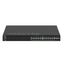 NETGEAR M4350-24G4XF (GSM4328)-24x1G PoE+ (648W base, up to 720W) and 4xSFP+ Managed Switch