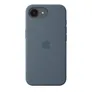 Apple Silicone Case mit MagSafe für iPhone 17e Maritimblau