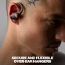 Skullcandy Push ANC Active True Wireless drahtlose Kopfhörer, schwarz Bluetooth In-Ear