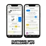 Skullcandy Push ANC Active True Wireless drahtlose Kopfhörer, schwarz Bluetooth In-Ear