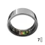 ULTRAHUMAN Ring Air - Smart Ring für Frauen und Männer - Schlaf -und Fitness Tracking Wearable - Herzfrequenz - Smartring Space Silver Größe 7