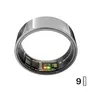 ULTRAHUMAN Ring Air - Smart Ring für Frauen und Männer - Schlaf -und Fitness Tracking Wearable - Herzfrequenz - Smartring Space Silver Größe 9