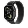 Apple 49 mm Trail Loop Black/ Charcoal - S/M - Titan Schwarz