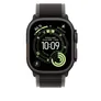 Apple 49 mm Trail Loop Black/ Charcoal - S/M - Titan Schwarz