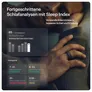 ULTRAHUMAN Ring Air - Smart Ring für Frauen und Männer - Schlaf -und Fitness Tracking Wearable - Herzfrequenz - Smartring Matte Grey Größe 12
