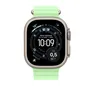 Verlängerung für 49mm Ocean Armband Neongrün - Titan Natur