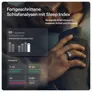 ULTRAHUMAN Ring Air - Smart Ring für Frauen und Männer - Schlaf -und Fitness Tracking Wearable - Herzfrequenz - Smartring Raw Titanium Größe 8