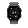Verlängerung für 49mm Ocean Armband Maritimblau - Titan Schwarz